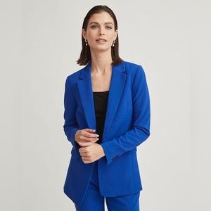 RW&CO Blue One-Button Blazer - Size 10